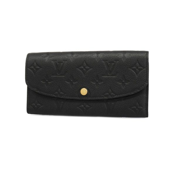 1240001039284 1 Louis Vuitton Long Wallet Portefeuille Emily Noir