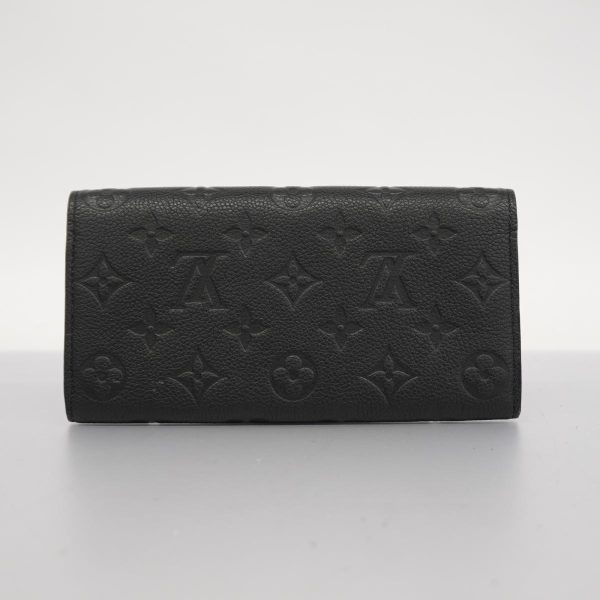 1240001039284 8 Louis Vuitton Long Wallet Portefeuille Emily Noir