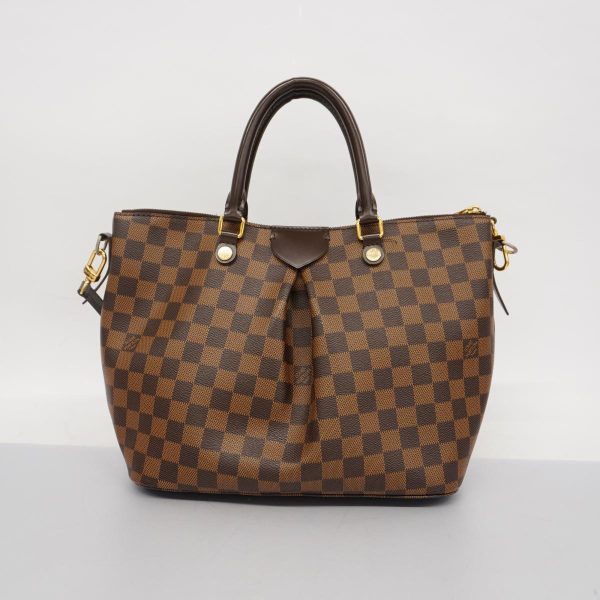 1240001039497 14 Louis Vuitton 2way Bag Damier Sienna MM Ebene