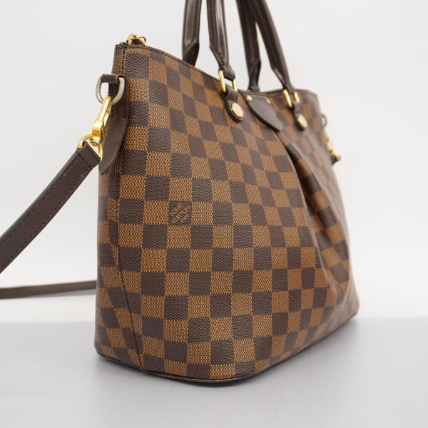 1240001039497 2 Louis Vuitton 2way Bag Damier Sienna MM Ebene