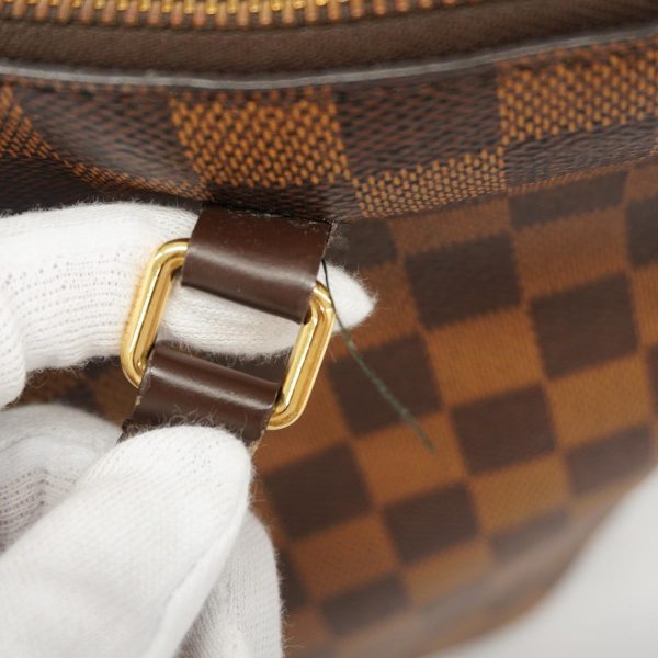 1240001039497 7 Louis Vuitton 2way Bag Damier Sienna MM Ebene