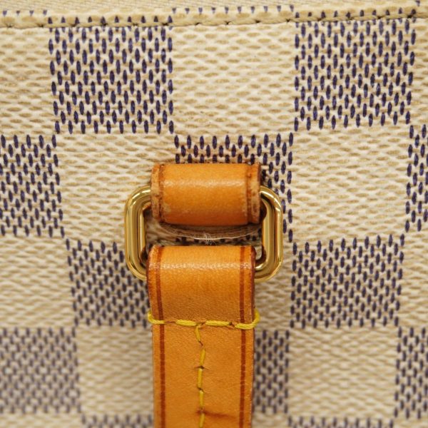 1240001039498 9 Louis Vuitton Tote Bag Damier Azur Jena PM White