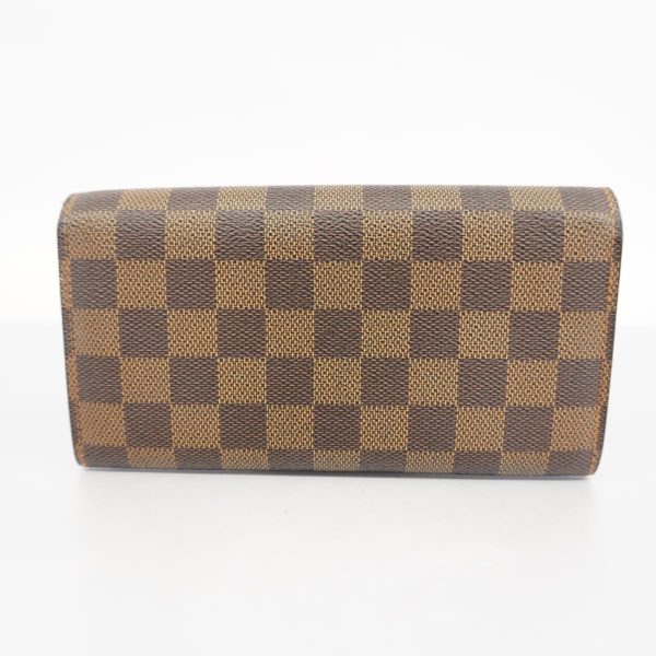 1240001039543 13 Louis Vuitton Long Wallet Portefeuille Sara Ebene