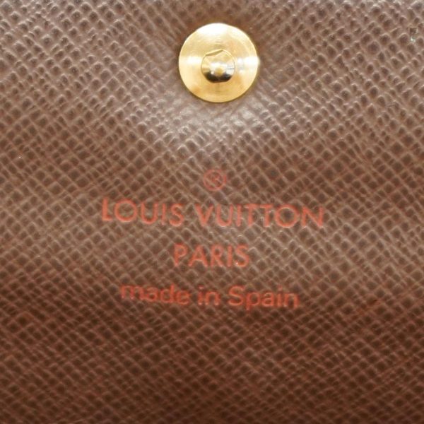 1240001039543 4 Louis Vuitton Long Wallet Portefeuille Sara Ebene