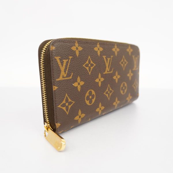 1240001039544 2 Louis Vuitton Long Wallet Monogram Zippy Brown