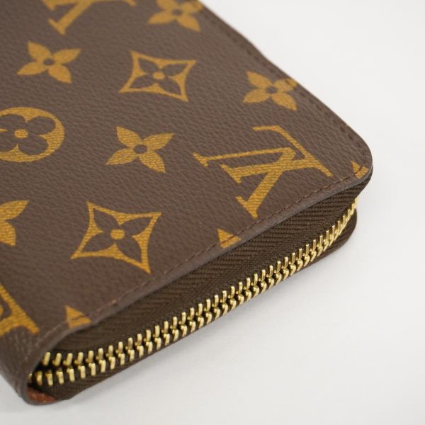 1240001039544 8 Louis Vuitton Long Wallet Monogram Zippy Brown