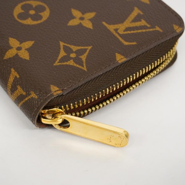 1240001039544 9 Louis Vuitton Long Wallet Monogram Zippy Brown