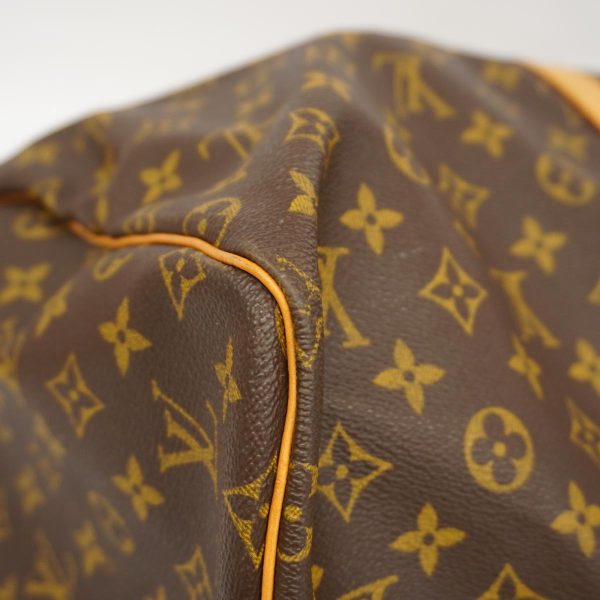 1240001039561 10 Louis Vuitton Boston Bag Monogram Keepall 55 Brown