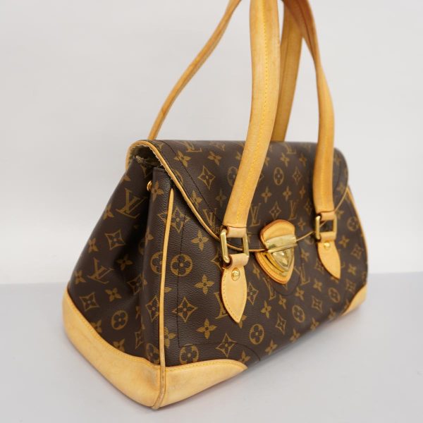 1240001039568 2 Louis Vuitton Shoulder Monogram Beverly GM Brown