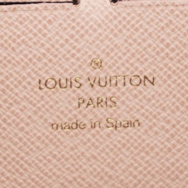 1240001039570 4 Louis Vuitton Wallet Clemence Ebene Rose Ballerine