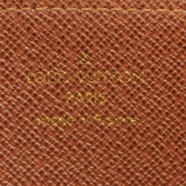 1240001039572 4 Louis Vuitton Long Wallet Monogram Zippy Brown