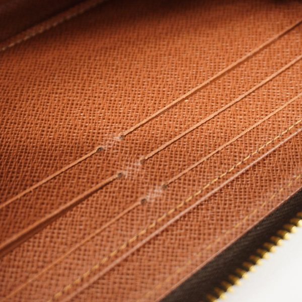 1240001039572 8 Louis Vuitton Long Wallet Monogram Zippy Brown