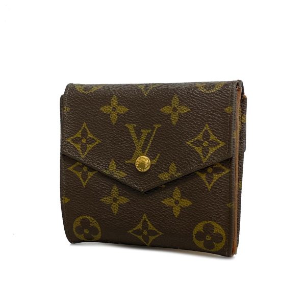 1240001039582 1 Louis Vuitton Wallet Portomonebier Carte Brown