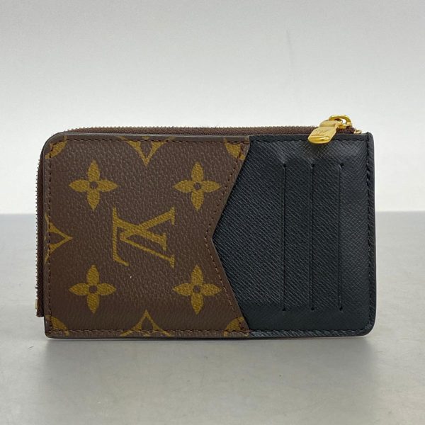 1240001039583 7 Louis Vuitton Coin Case Caltrect Verso Brown Black