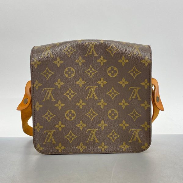 1240001039586 14 Louis Vuitton Shoulder Bag Cartesier 22 Brown