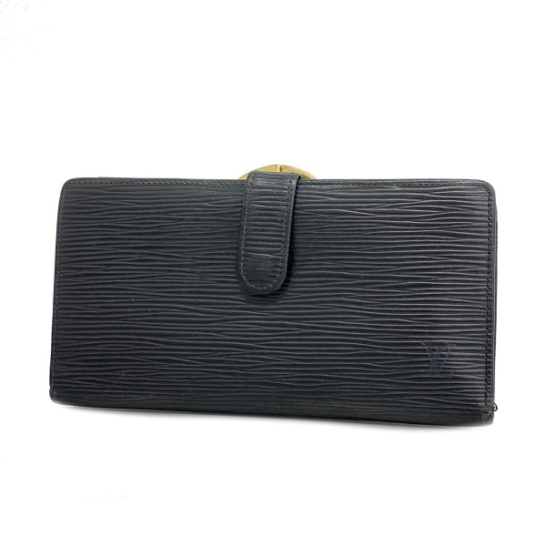 1240001039590 1 Louis Vuitton Wallet Epi Continental Viennois Noir