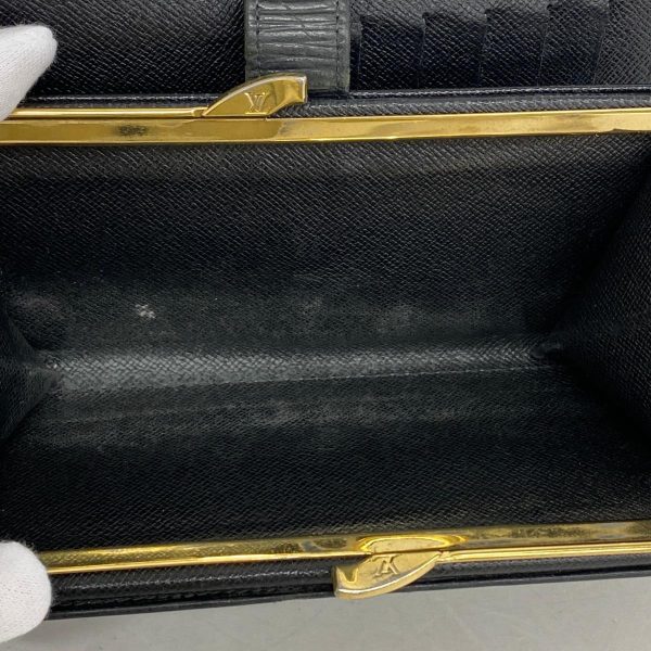 1240001039590 9 Louis Vuitton Wallet Epi Continental Viennois Noir