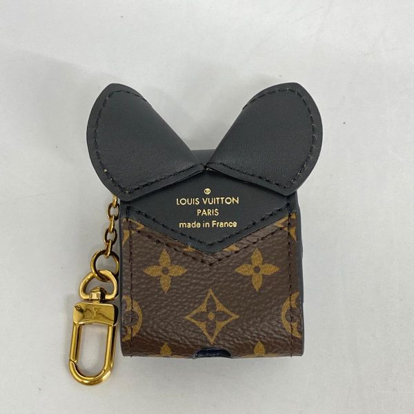 1240001039592 7 Louis Vuitton Case Etuit Earphones Brown Black