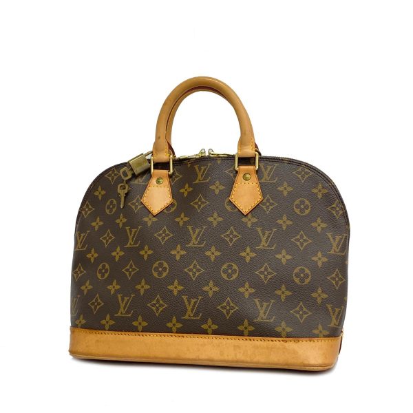 1240001039593 1 Louis Vuitton Handbag Monogram Alma Brown