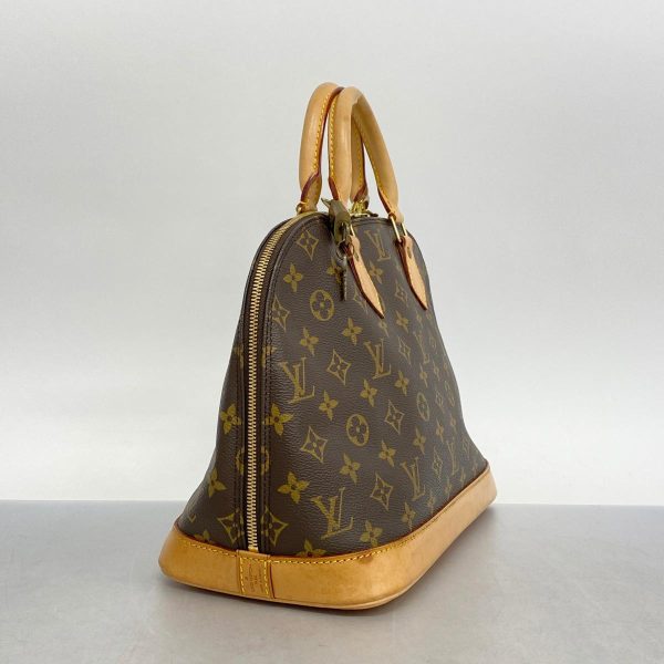 1240001039593 2 Louis Vuitton Handbag Monogram Alma Brown