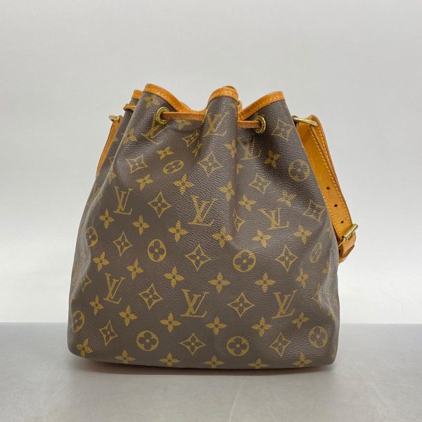 1240001039596 11 Louis Vuitton Shoulder Monogram Petit Noe Brown