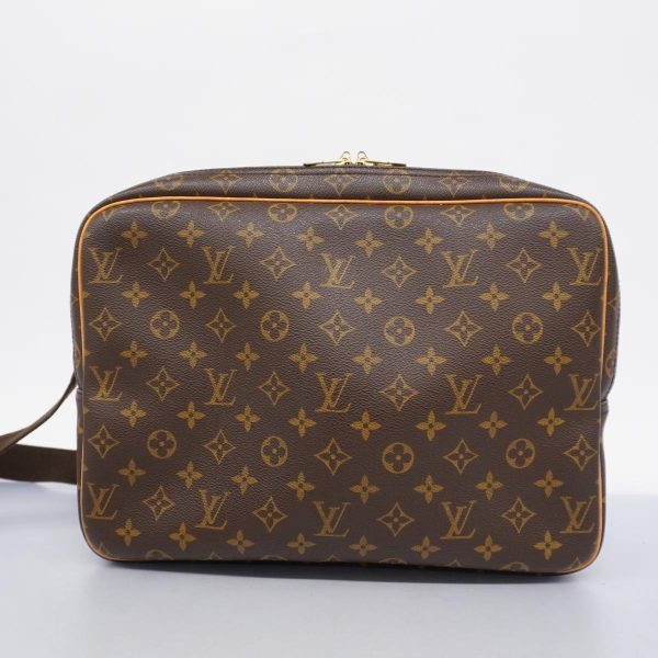 1240001039625 10 Louis Vuitton Shoulder Bag Reporter GM Brown