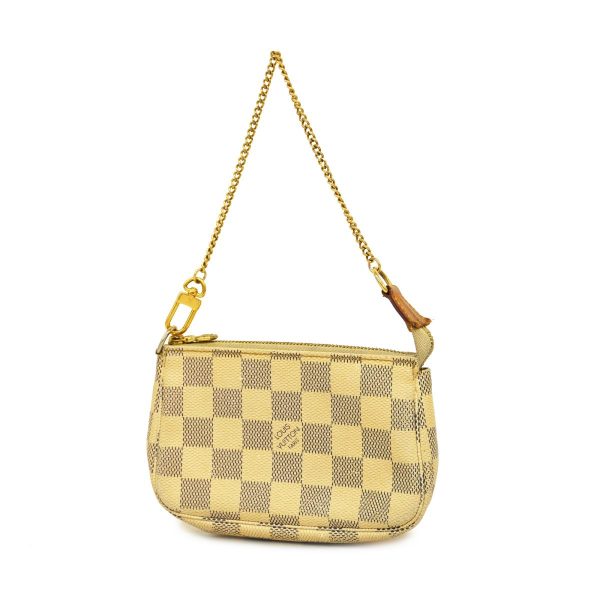 1240001039660 1 Louis Vuitton Pouch Mini Pochette Accessory White