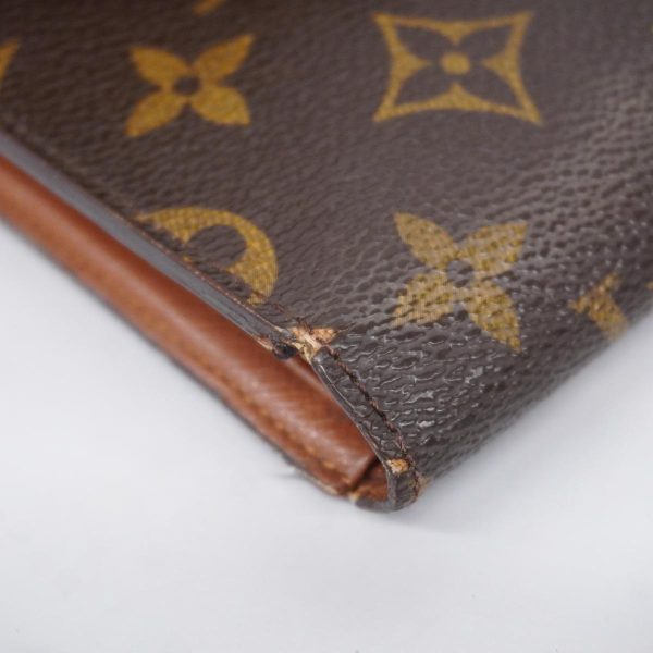 1240001039673 10 Louis Vuitton Wallet Tresor Etuy Papier Brown