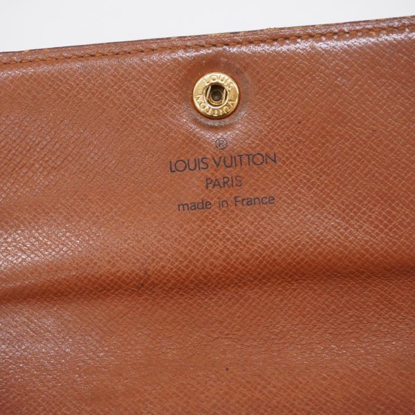 1240001039673 4 Louis Vuitton Wallet Tresor Etuy Papier Brown