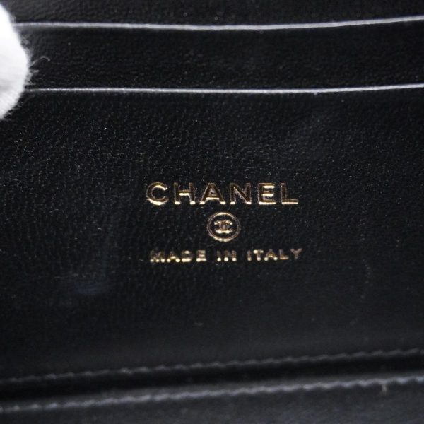 1240001039677 5 Chanel Vanity Bag Matelasse Chain Shoulder Black