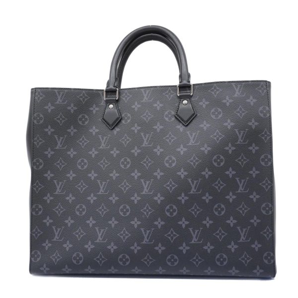 1240001039678 7 Louis Vuitton Tote Bag Grand Sac Black Gray