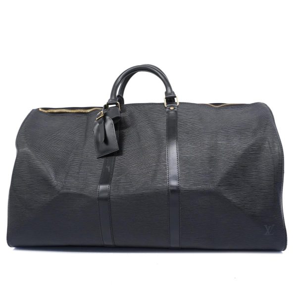 1240001039722 1 Louis Vuitton Boston Bag Epi Keepall 55 Noir