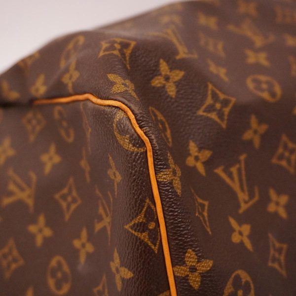 1240001039730 7 Louis Vuitton Boston Bag Monogram Keepall 60 Brown