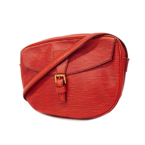 1240001039735 1 Louis Vuitton Shoulder Genefeuille Castilian Red