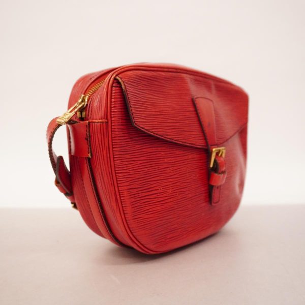 1240001039735 2 Louis Vuitton Shoulder Genefeuille Castilian Red