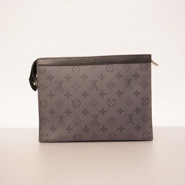 1240001039737 9 Louis Vuitton Clutch Bag Pochette Voyage Gray