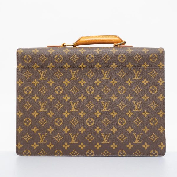 1240001039763 14 Louis Vuitton Briefcase Serviette Conseil Brown