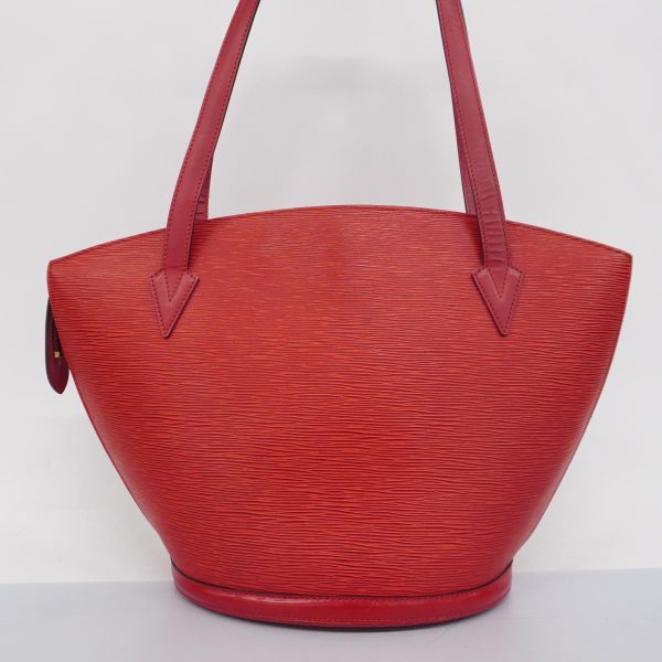 1240001039764 13 Louis Vuitton Shoulder Shopping Castilian Red