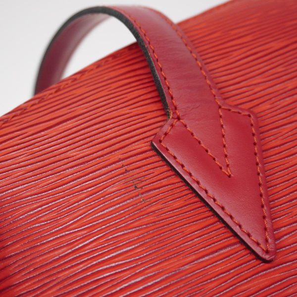 1240001039764 9 Louis Vuitton Shoulder Shopping Castilian Red