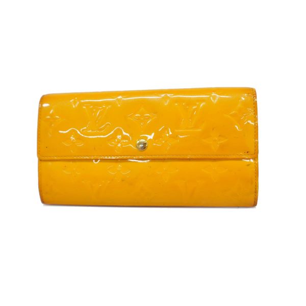 1240001039785 1 Louis Vuitton Long Wallet Sara Jaune Passion