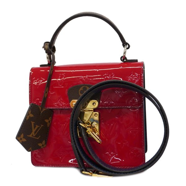 1240001039793 1 Louis Vuitton 2way Bag Spring Street PM Scarlet