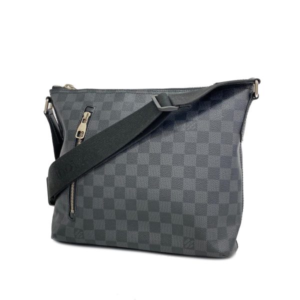 1240001039796 1 Louis Vuitton Shoulder Bag Mick PM Black Gray