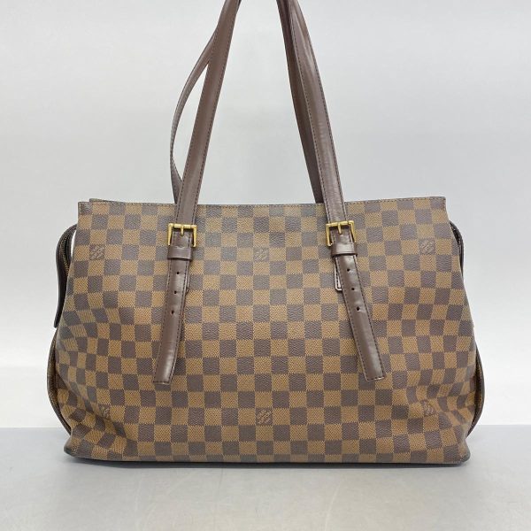 1240001039797 14 Louis Vuitton Shoulder Bag Damier Chelsea Ebene