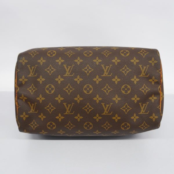 1240001039816 3 Louis Vuitton Handbag Monogram Speedy 30 Brown