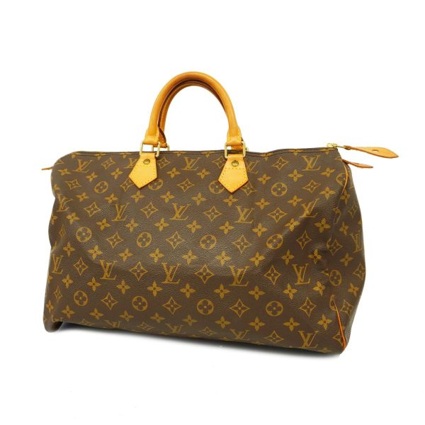 1240001039841 1 Louis Vuitton Handbag Monogram Speedy 40 Brown