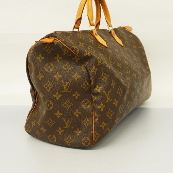 1240001039841 2 Louis Vuitton Handbag Monogram Speedy 40 Brown