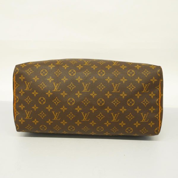 1240001039841 3 Louis Vuitton Handbag Monogram Speedy 40 Brown