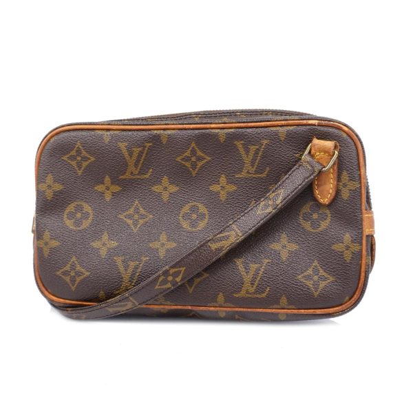 1240001039852 1 Louis Vuitton Shoulder Bag Marly Bandouliere Brown