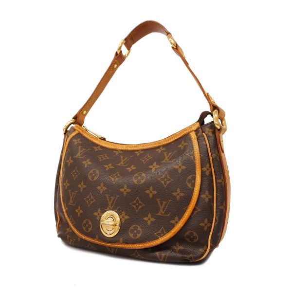 1240001039892 1 Louis Vuitton Shoulder Monogram Thuram PM Brown