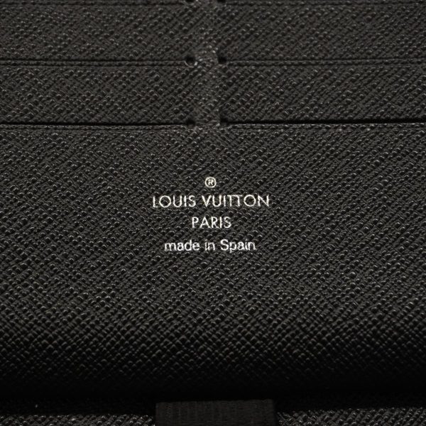 1240001039895 5 1 Louis Vuitton Wallet Zippy Organizer Black Gray